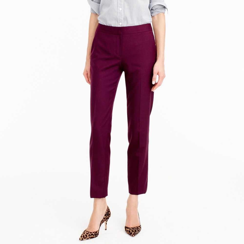 J. Crew City Fit Ankle Pant
